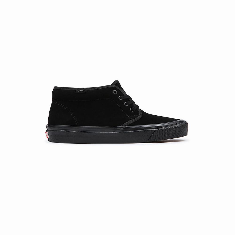 Women's Vans Anaheim Factory Chukka 49 DX Sneakers Black | USA70819