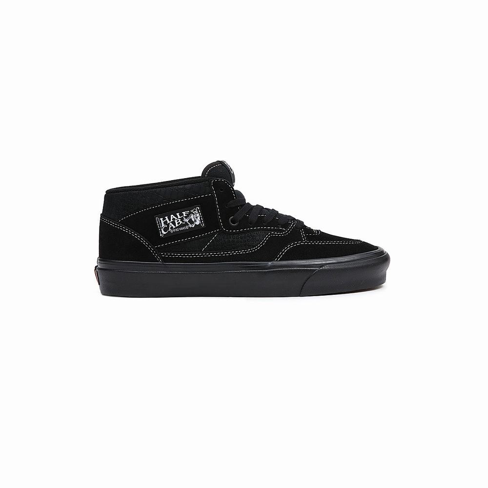 Women's Vans Anaheim Factory Half Cab 33 DX Sneakers Black | USA17485