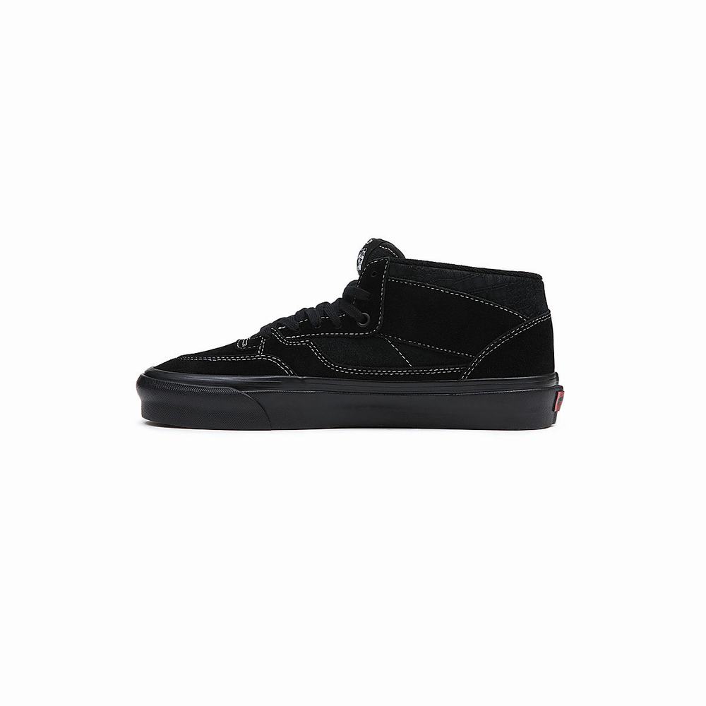 Women's Vans Anaheim Factory Half Cab 33 DX Sneakers Black | USA17485