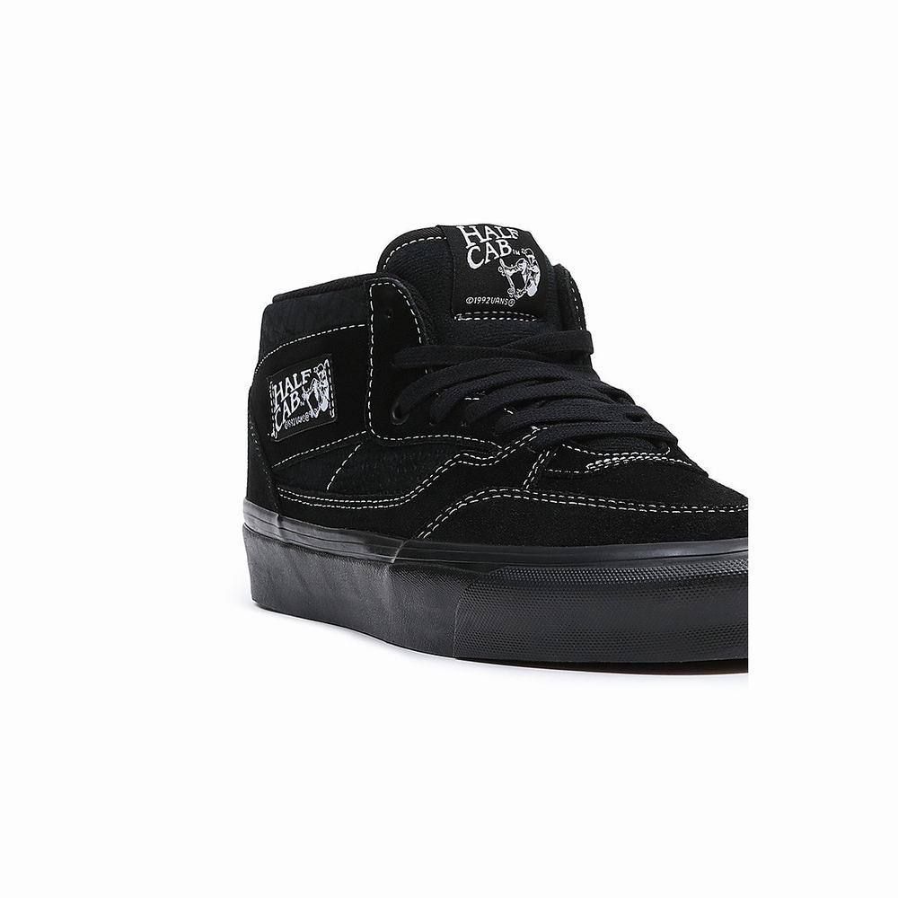 Women's Vans Anaheim Factory Half Cab 33 DX Sneakers Black | USA17485