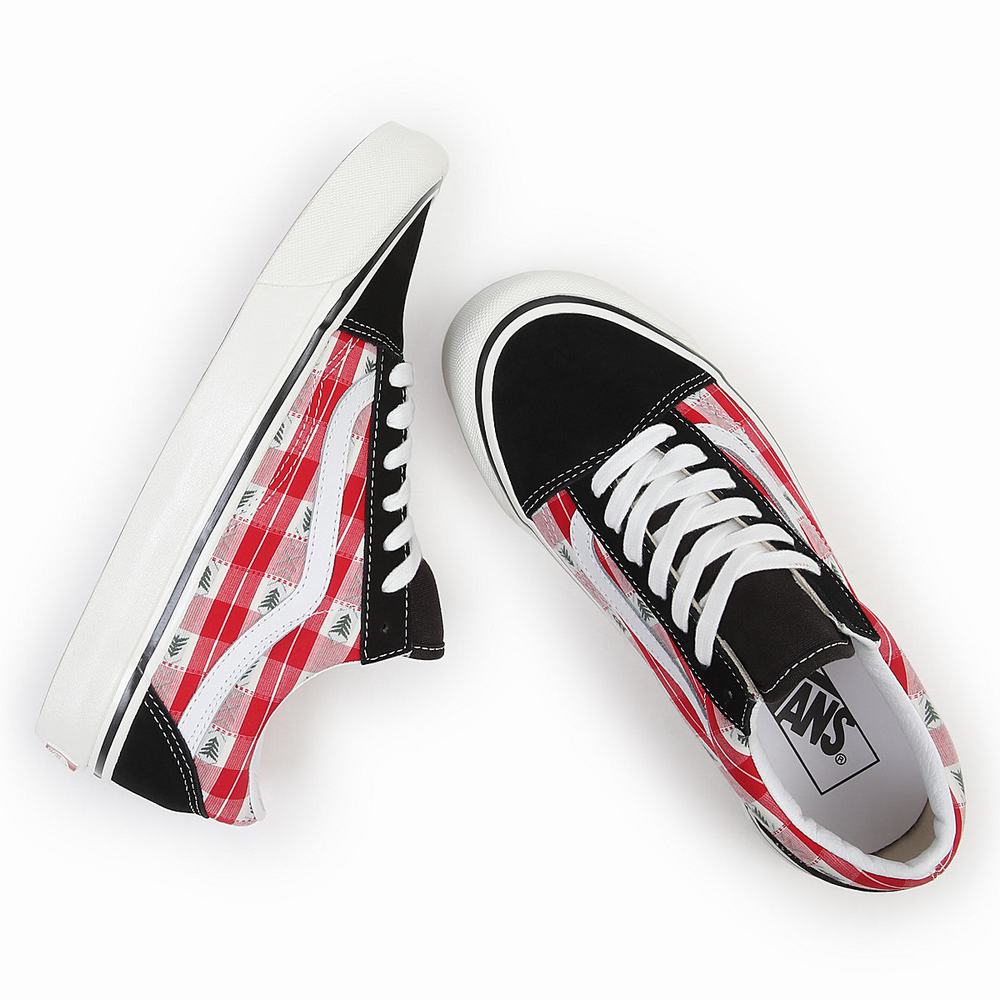 Women's Vans Anaheim Factory Old Skool 36 DX Sneakers Red | USA20145