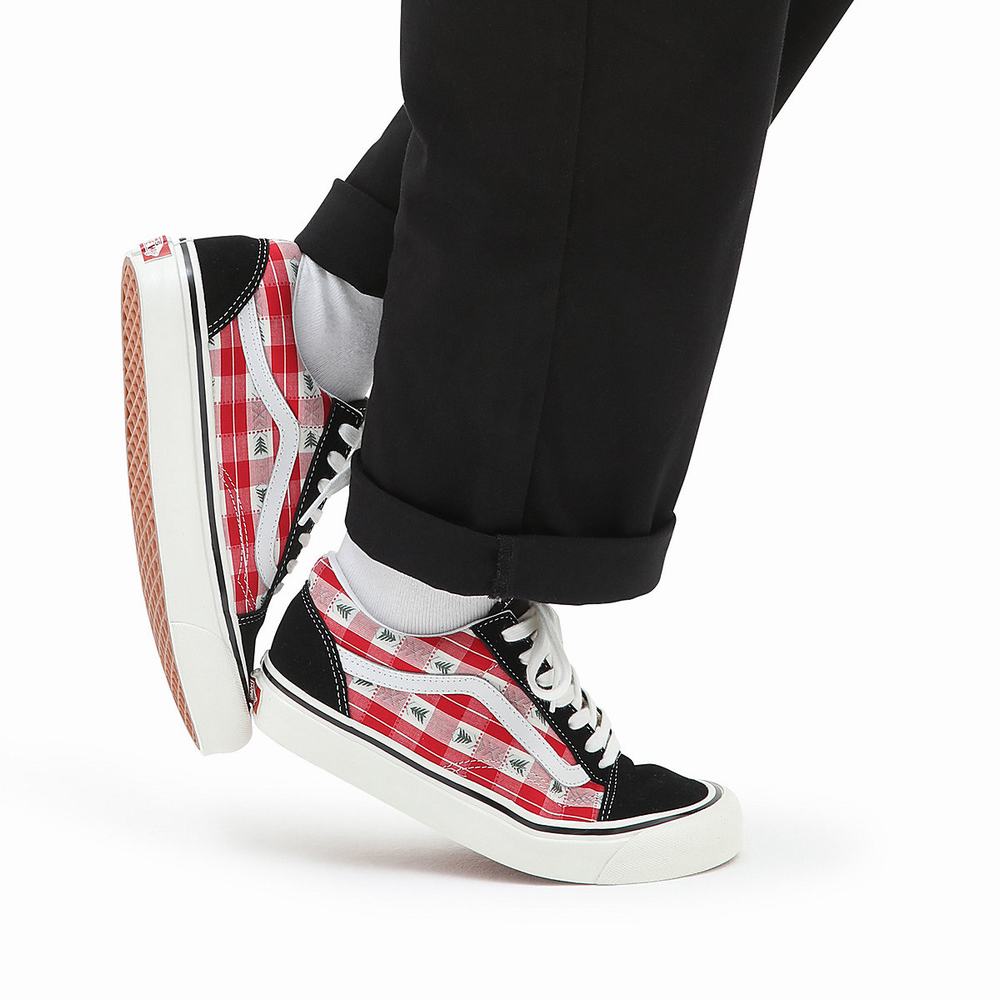 Women's Vans Anaheim Factory Old Skool 36 DX Sneakers Red | USA20145