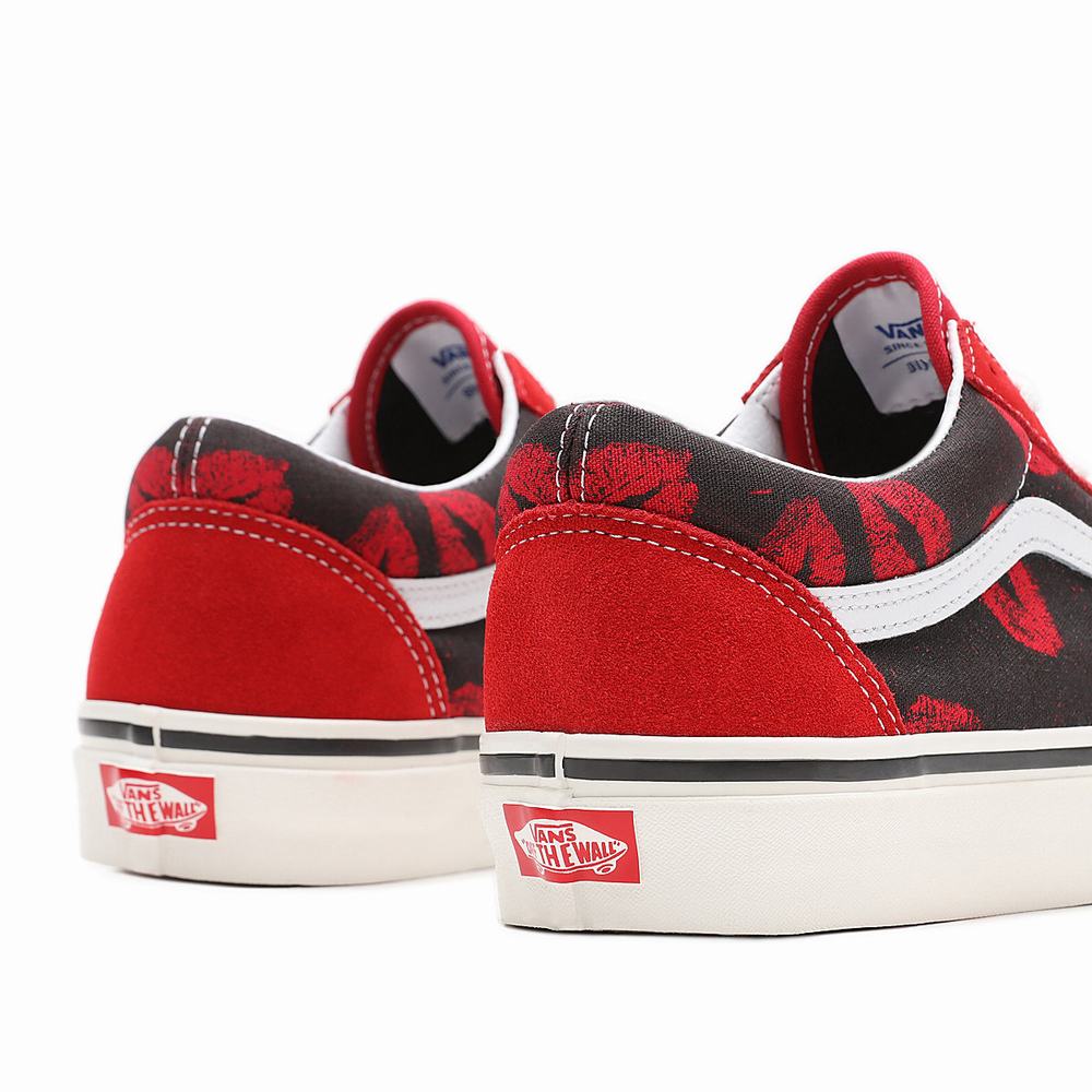 Women's Vans Anaheim Factory Old Skool 36 DX Sneakers Red | USA42758