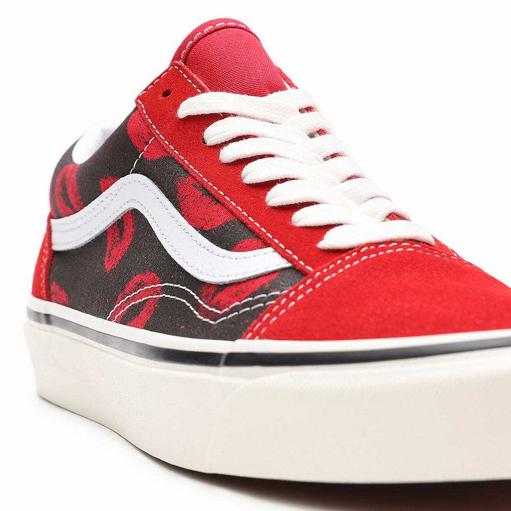 Women's Vans Anaheim Factory Old Skool 36 DX Sneakers Red | USA42758