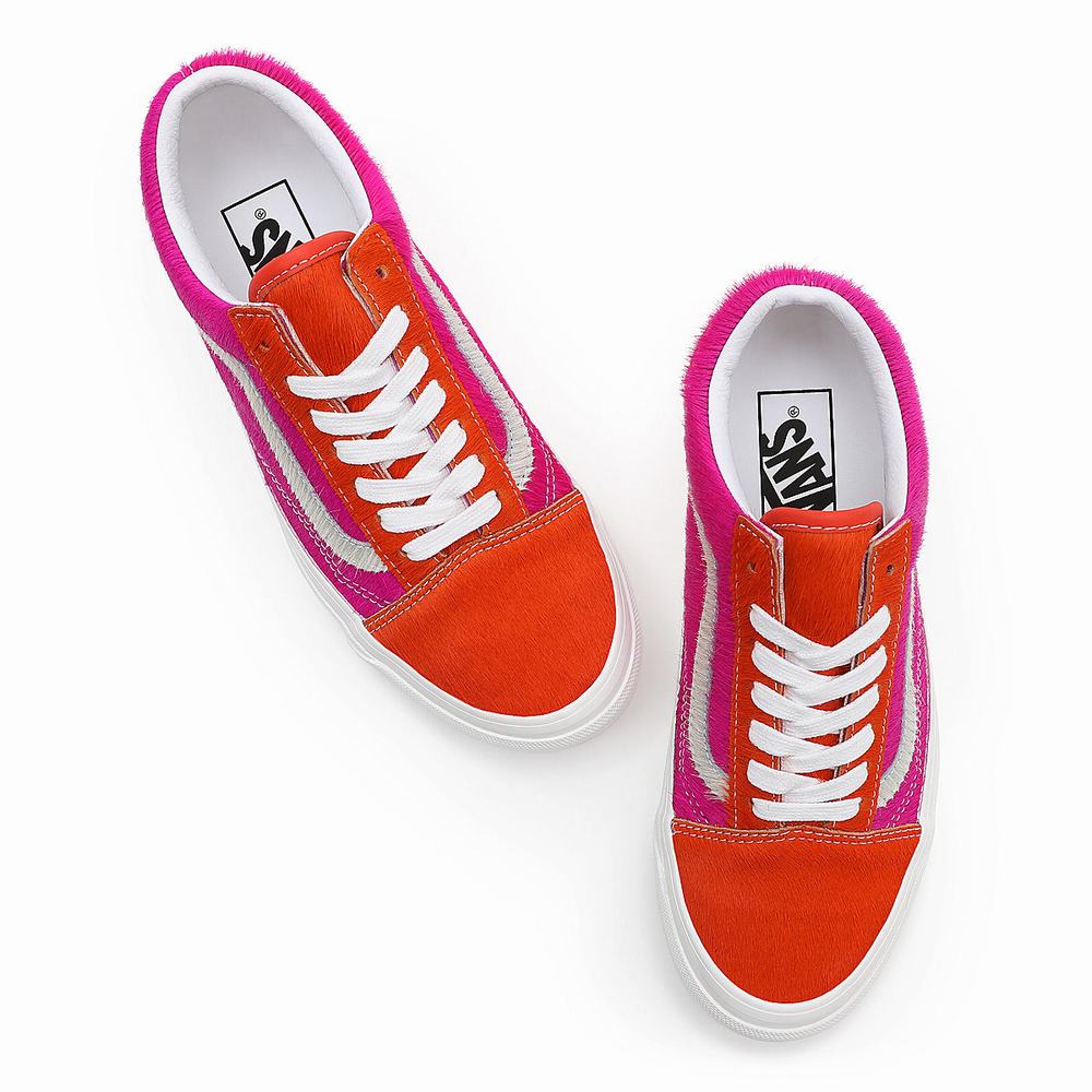 Women's Vans Anaheim Factory Old Skool 36 DX Sneakers Pink / Orange | USA65239