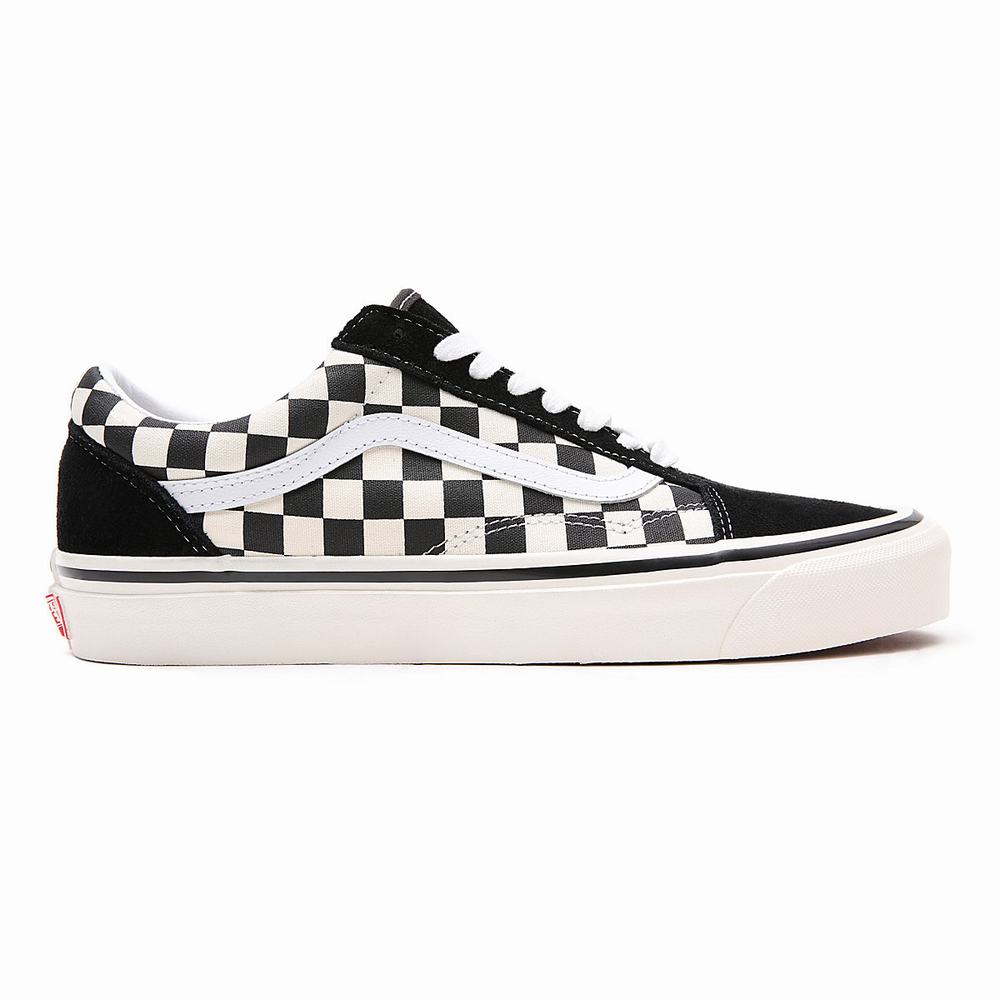 Women's Vans Anaheim Factory Old Skool 36 DX Sneakers Black / White | USA91587