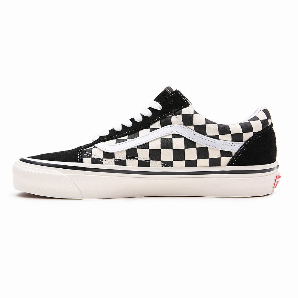 Women's Vans Anaheim Factory Old Skool 36 DX Sneakers Black / White | USA91587