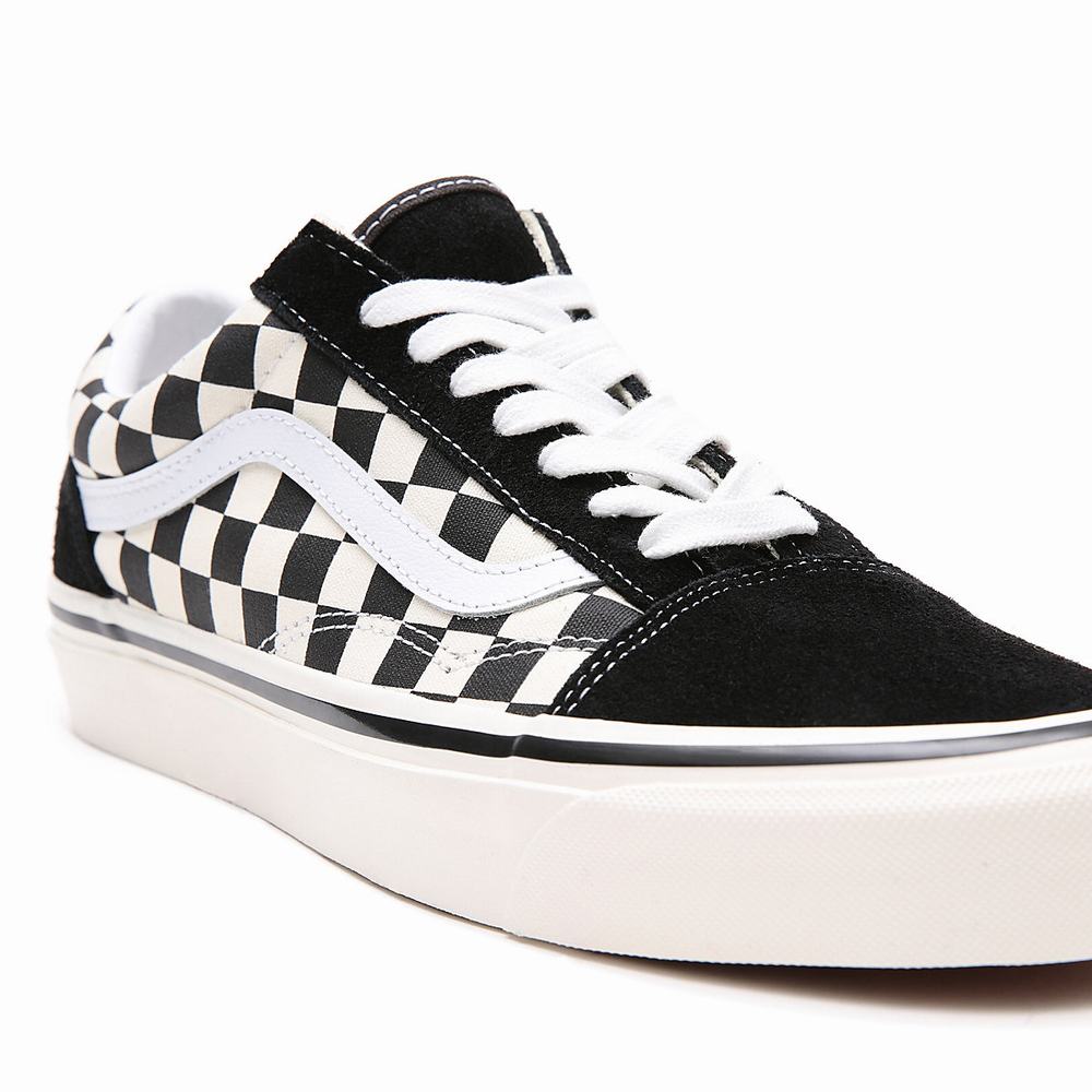 Women's Vans Anaheim Factory Old Skool 36 DX Sneakers Black / White | USA91587