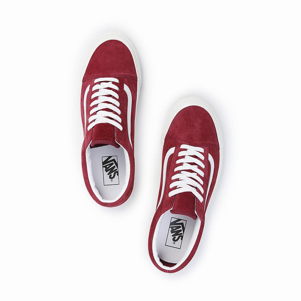 Women's Vans Anaheim Factory Old Skool 36 DX Sneakers Red | USA93417