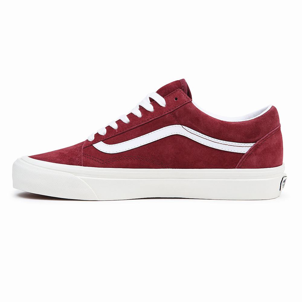 Women's Vans Anaheim Factory Old Skool 36 DX Sneakers Red | USA93417