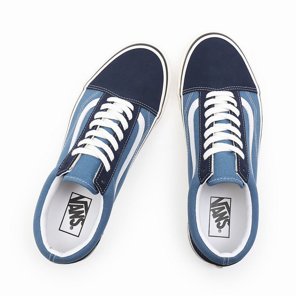 Women's Vans Anaheim Factory Old Skool 36 DX Sneakers Blue | USA97120