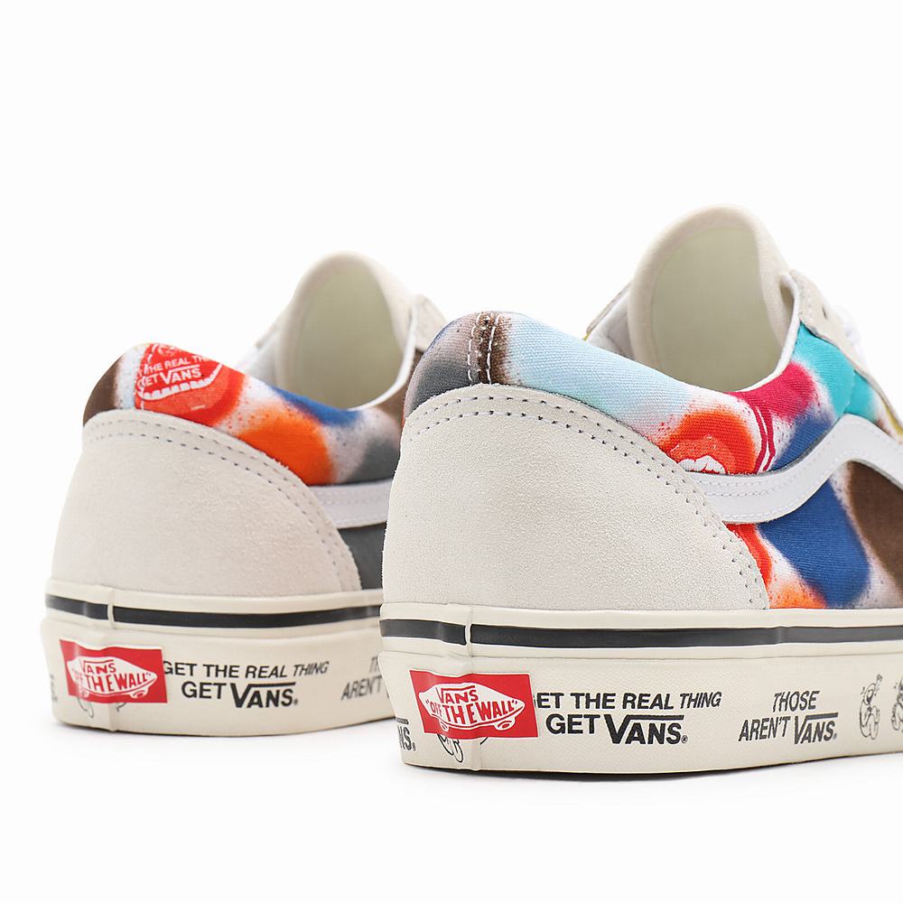 Women's Vans Anahiem Factory Old Skool 36 DX Sneakers Multicolor | USA80715