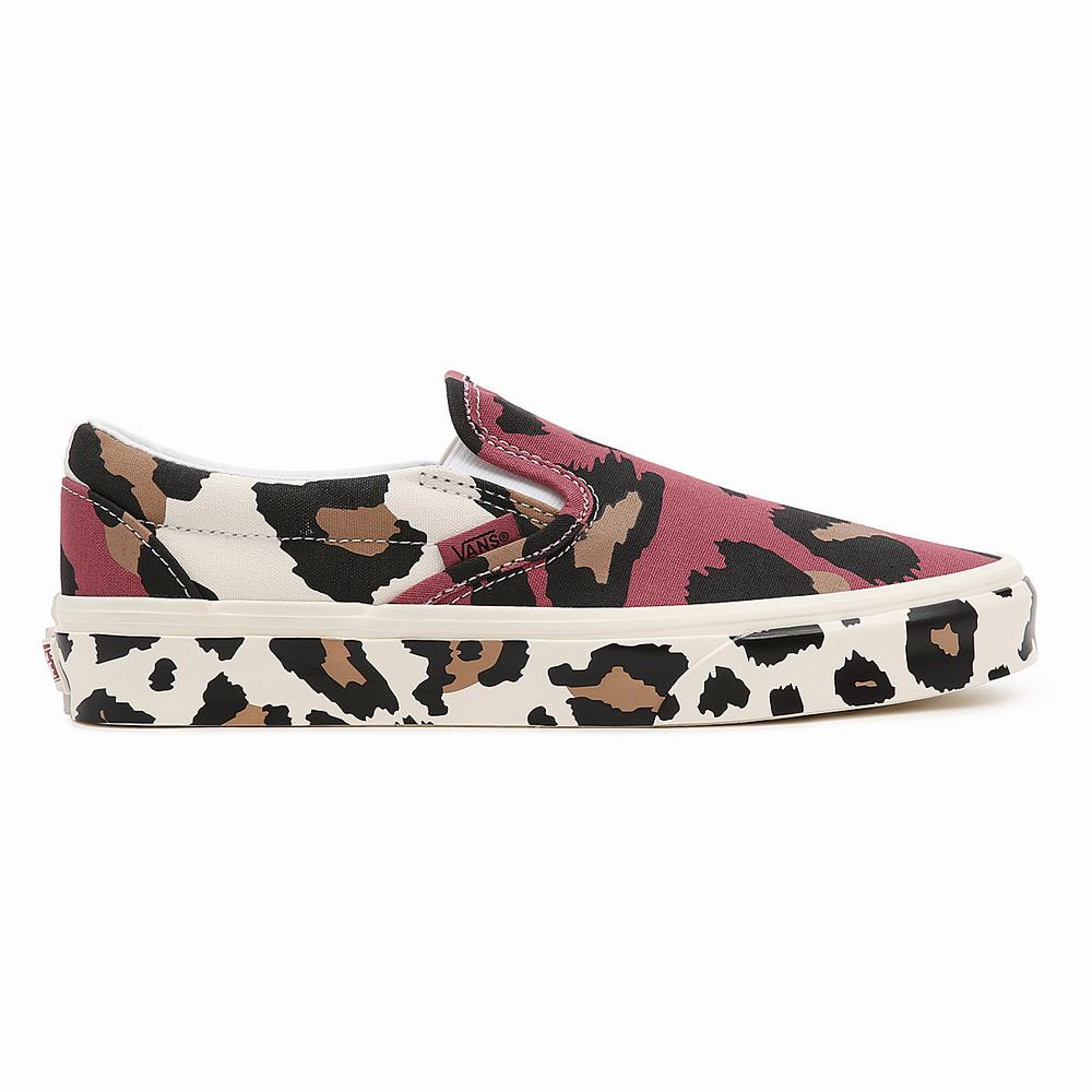 Women's Vans Animal Classic Slip On Shoes Multicolor | USA75916