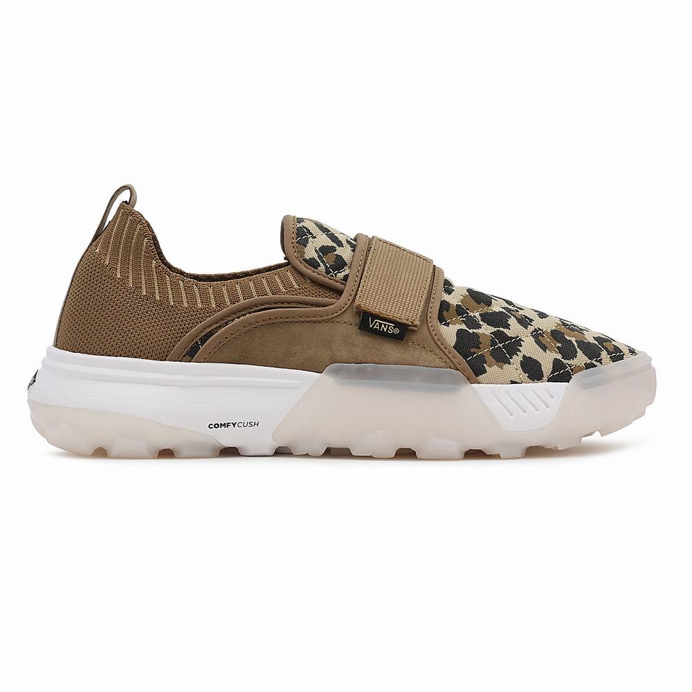 Women's Vans Animal Coast ComfyCush Sneakers Brown | USA25647