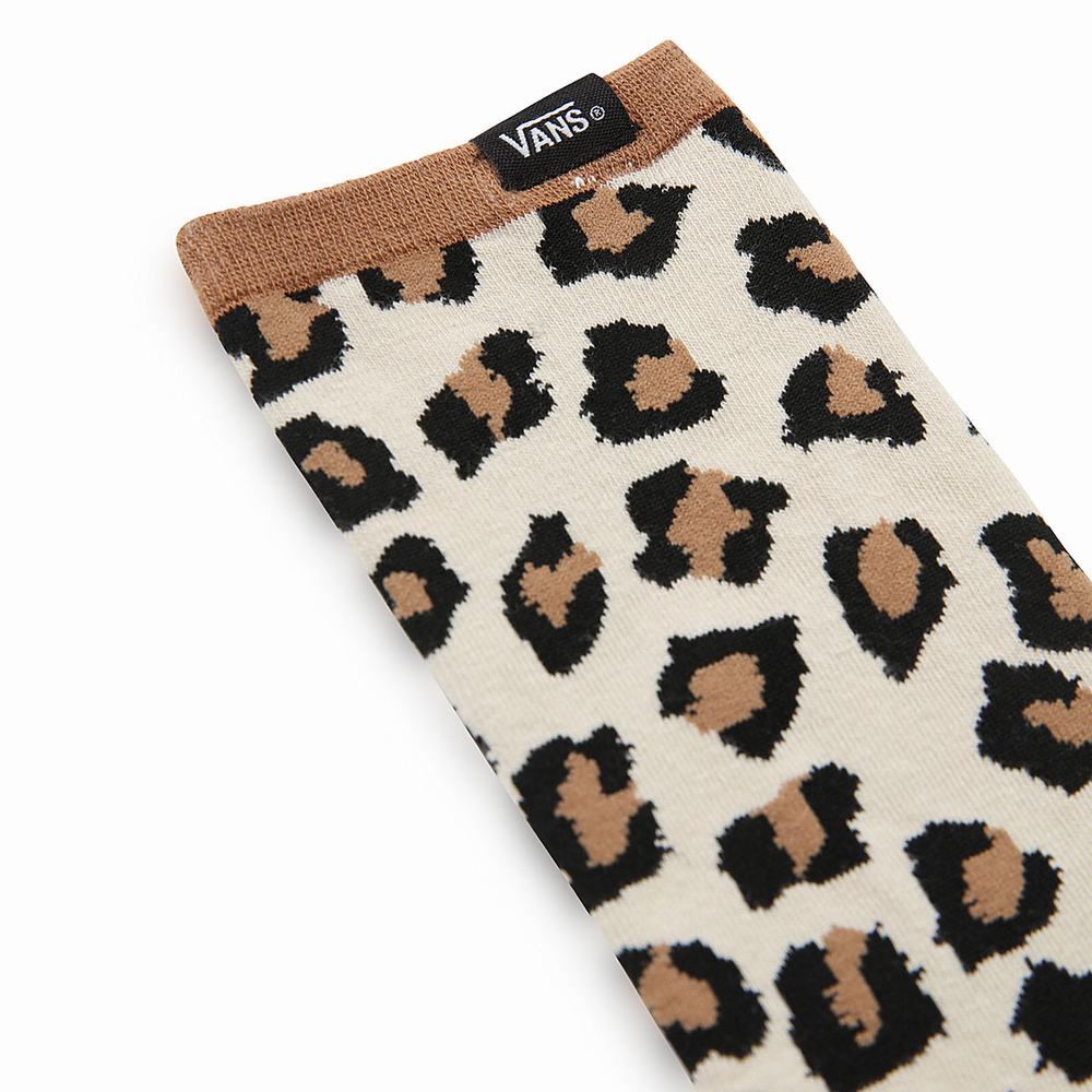 Women's Vans Animal Mix (1 Pair) Socks Beige | USA23874