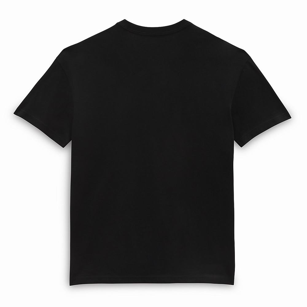 Women's Vans Animal Mix T Shirts Black | USA58094