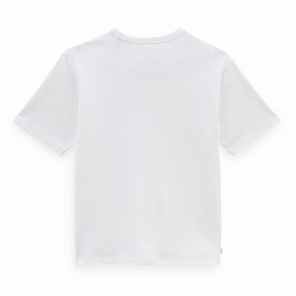 Women's Vans Armanto OTW Pocket T Shirts White | USA42801