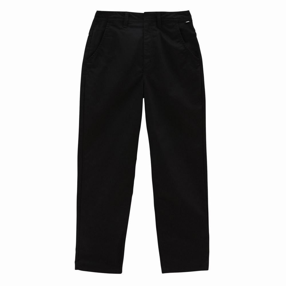 Women's Vans Armanto Skate Chino Pants Black | USA45762