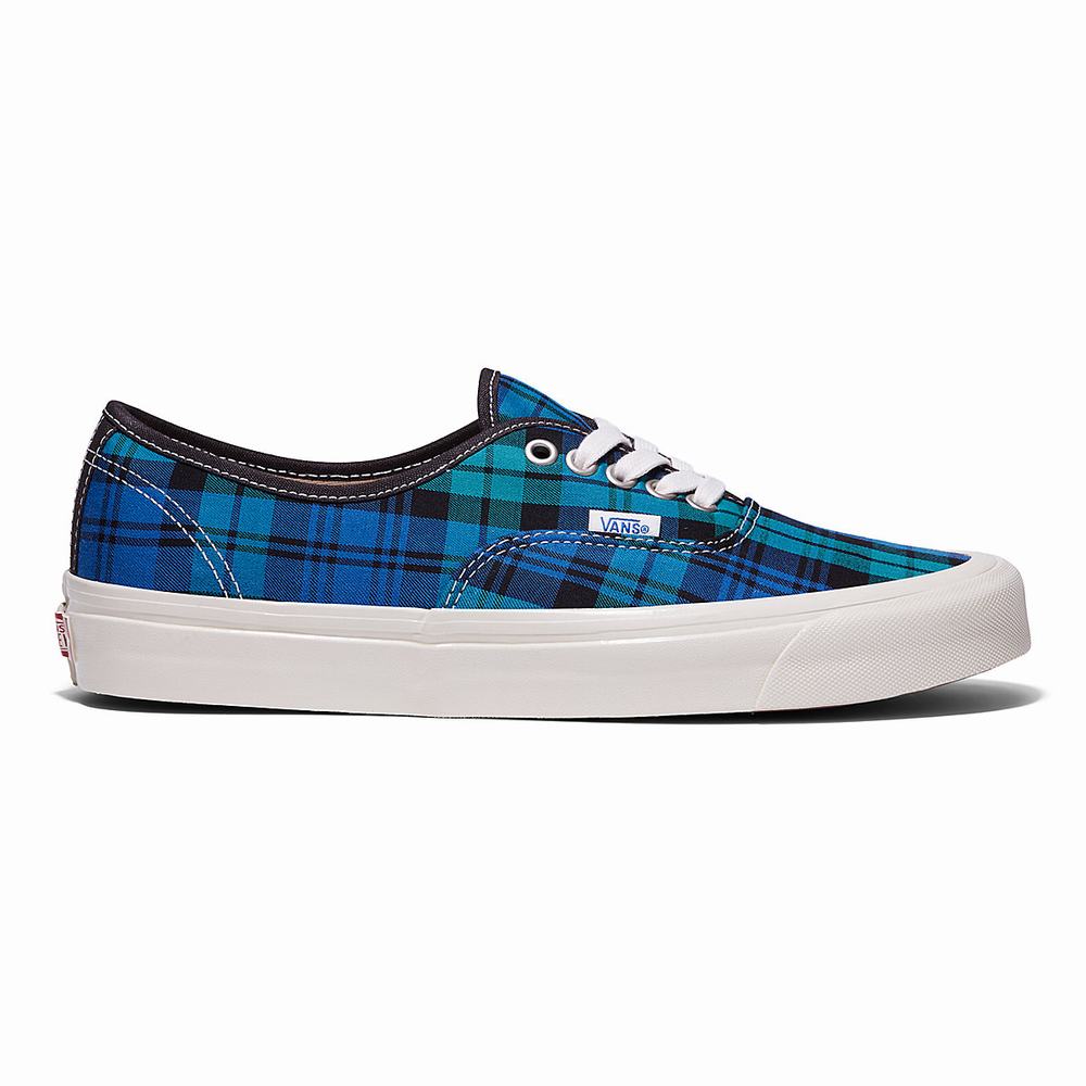 Women's Vans Authentic 44 DX Sneakers Blue / Green | USA98365