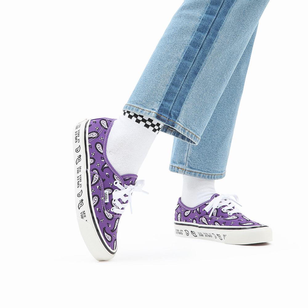 Women's Vans Authentic 44 DX Sneakers Purple | USA49185