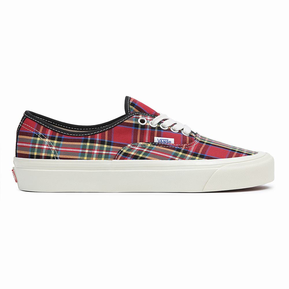 Women's Vans Authentic 44 DX Sneakers Red / Green | USA95108