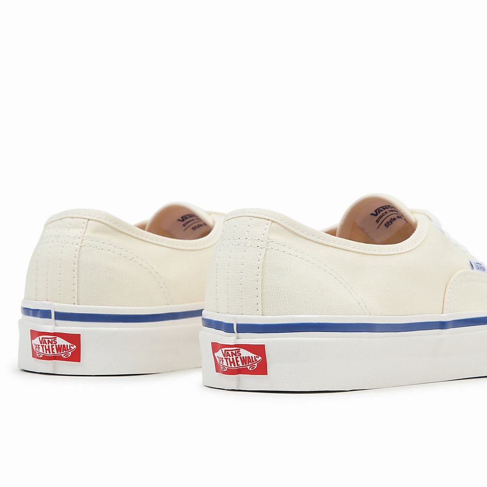 Women's Vans Authentic 44 Deck DX Sneakers White | USA15706