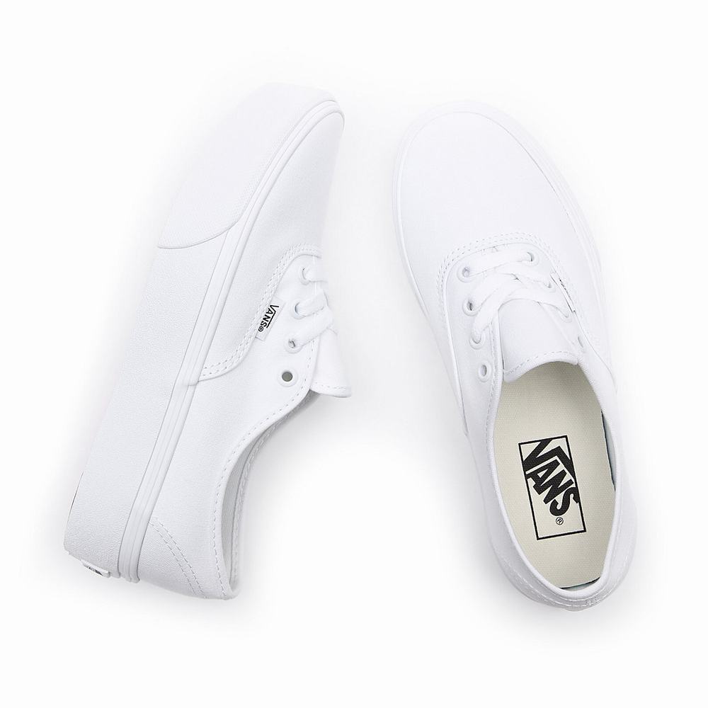 Women's Vans Authentic Platform 2.0 Platform Shoes White | USA96820