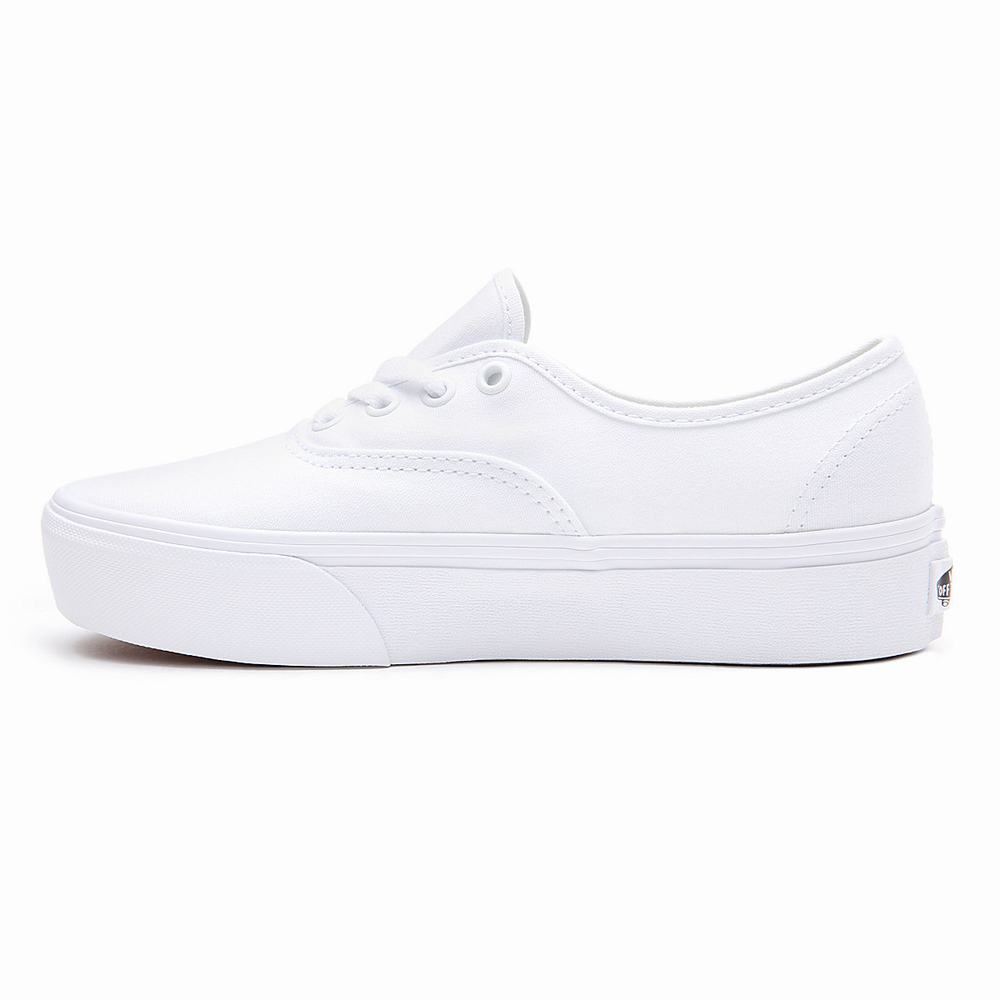 Women's Vans Authentic Platform 2.0 Platform Shoes White | USA96820