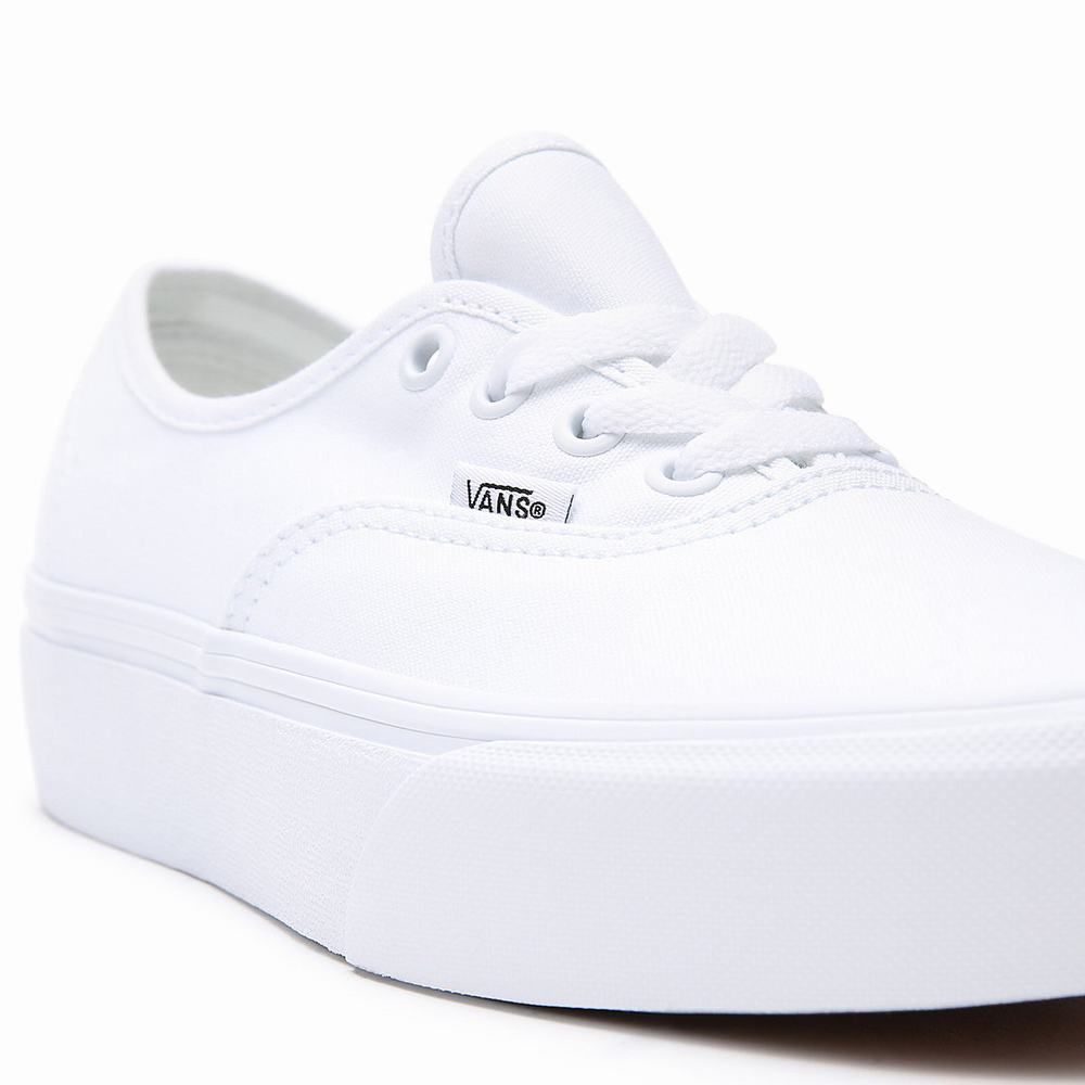 Women's Vans Authentic Platform 2.0 Platform Shoes White | USA96820