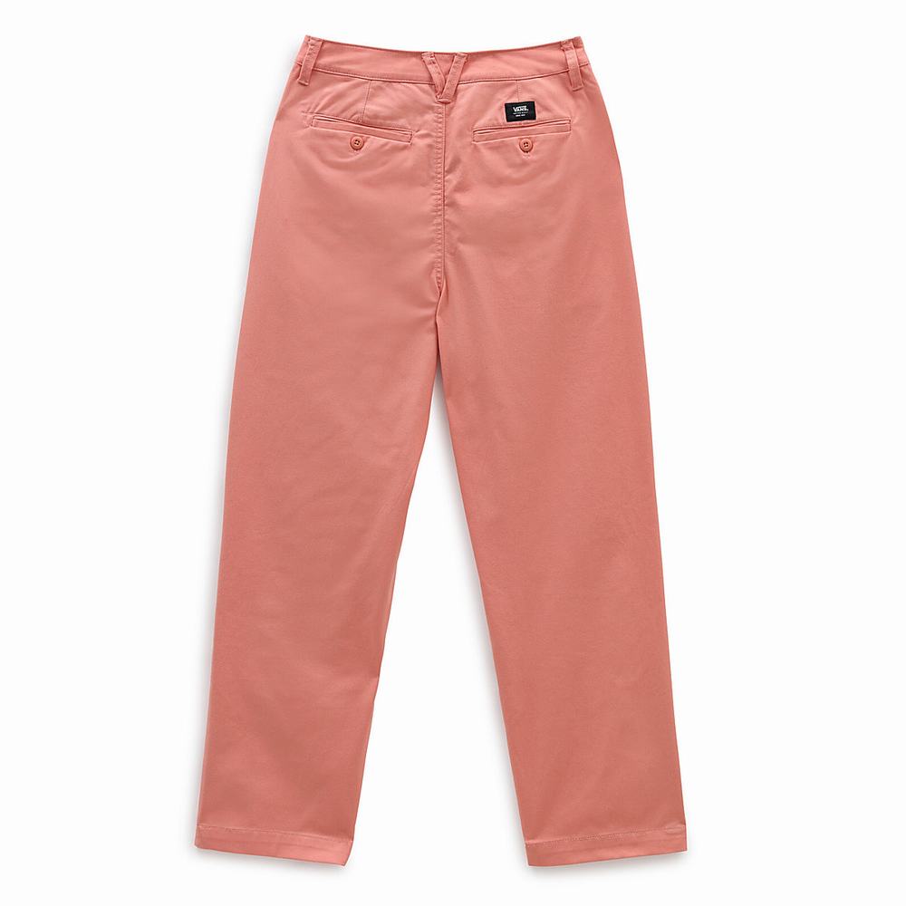 Women's Vans Authentic Skate Pants Pink | USA75824