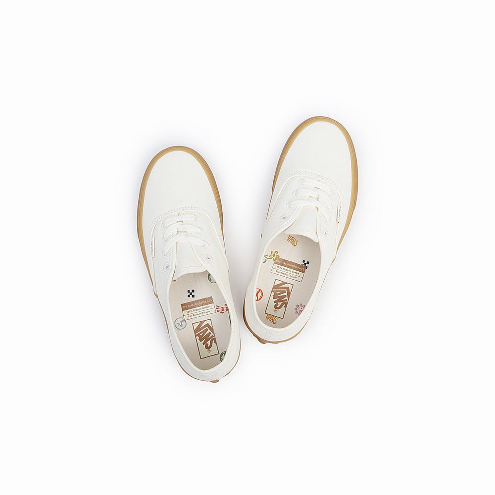 Women's Vans Authentic Sneakers Beige | USA46275