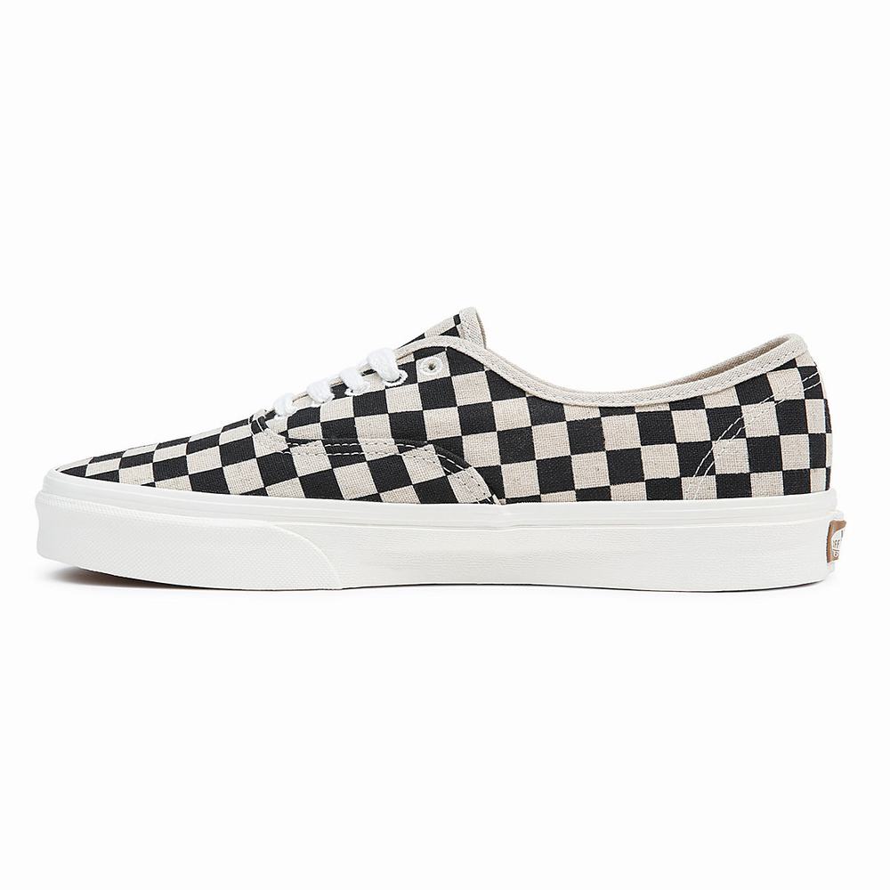 Women's Vans Authentic Sneakers Black / White | USA27135