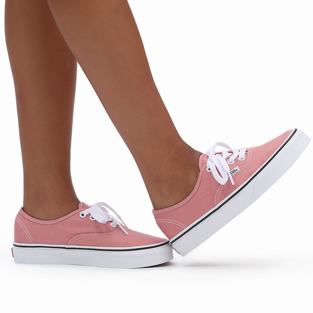 Women's Vans Authentic Sneakers Pink | USA17058