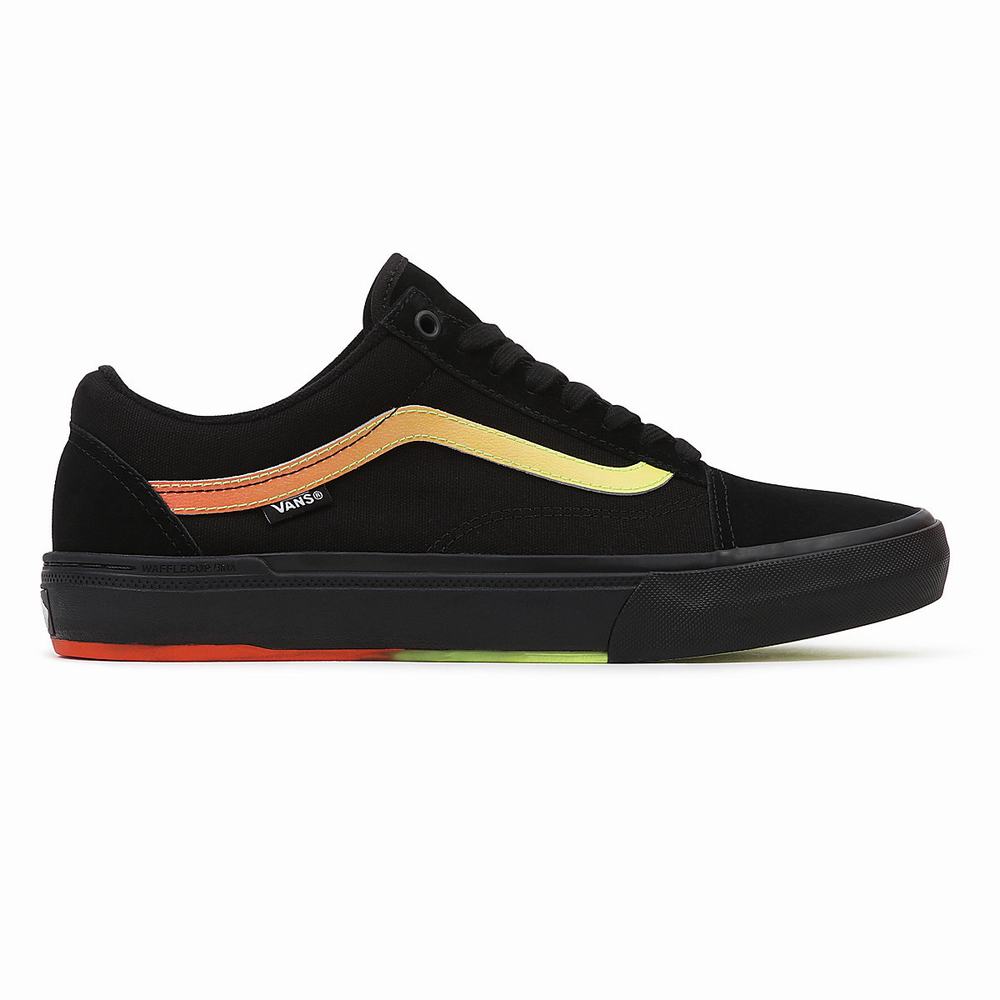 Women's Vans BMX Old Skool Sneakers Black / Orange | USA49021