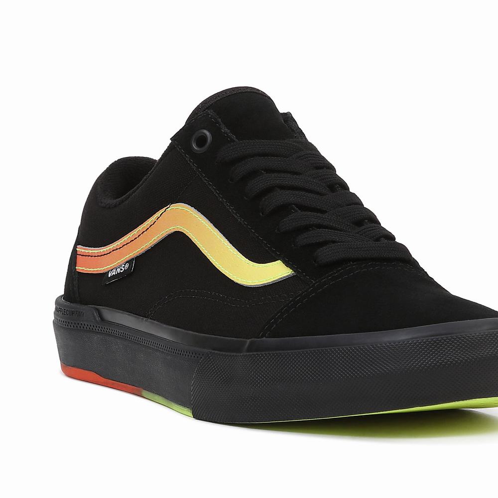 Women's Vans BMX Old Skool Sneakers Black / Orange | USA49021