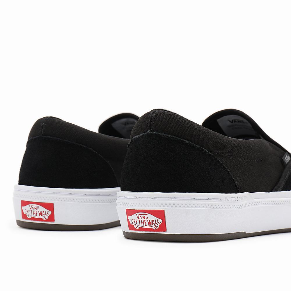 Women's Vans BMX Slip On Shoes Black | USA17649