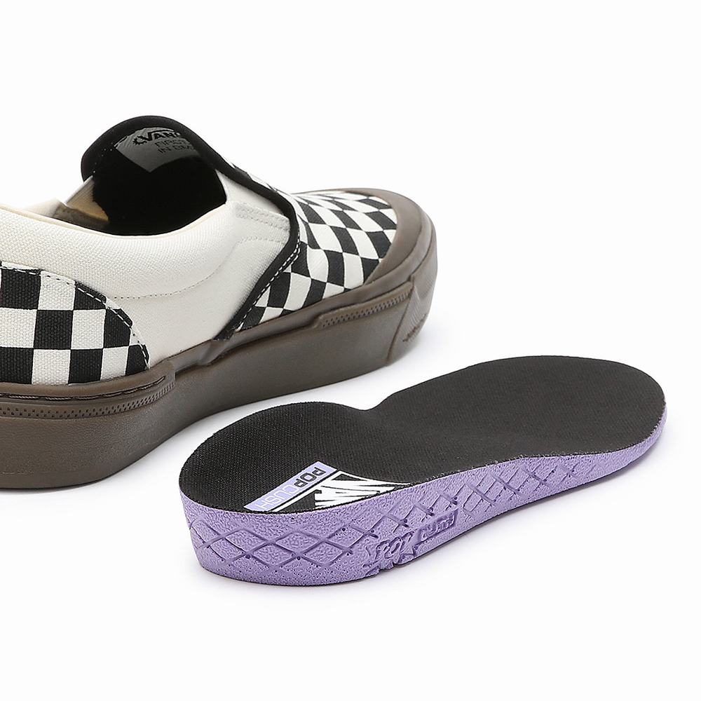 Women's Vans BMX Slip On Shoes Black | USA72468