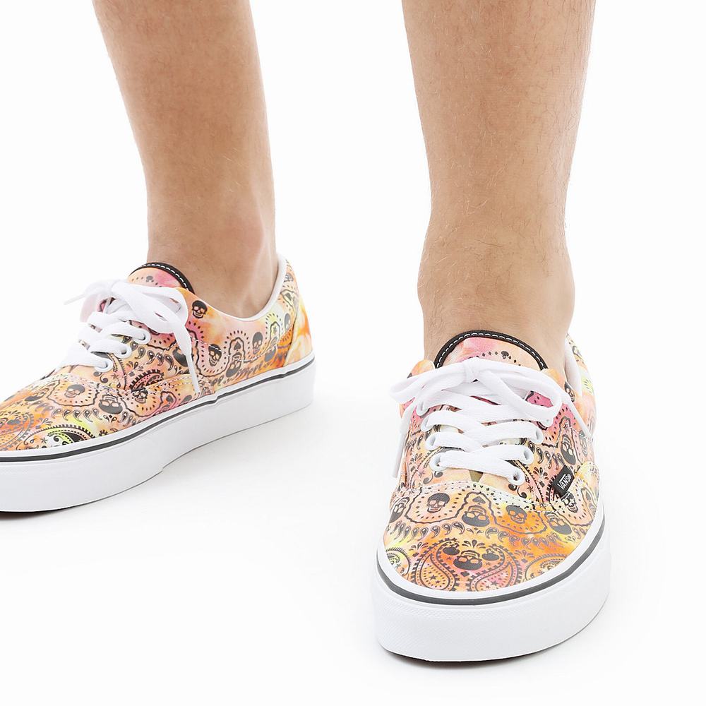 Women's Vans Bandana Era Sneakers Orange | USA80159