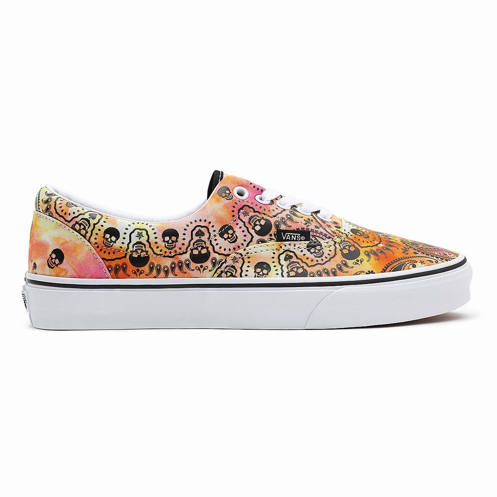 Women's Vans Bandana Era Sneakers Orange | USA80159