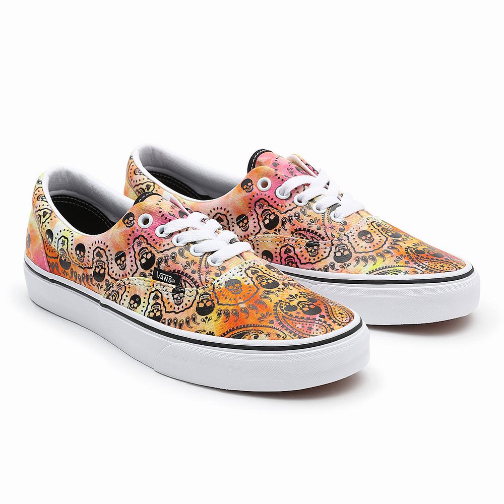 Women\'s Vans Bandana Era Sneakers Orange | USA80159