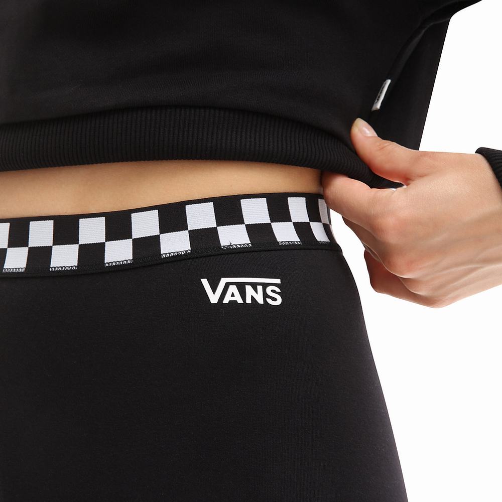 Women's Vans Bladez Check Leggings Black | USA14280