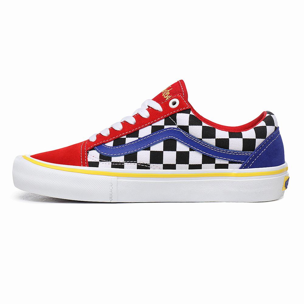 Women's Vans Brighton Zeuner Old Skool Pro Sneakers Multicolor | USA03921