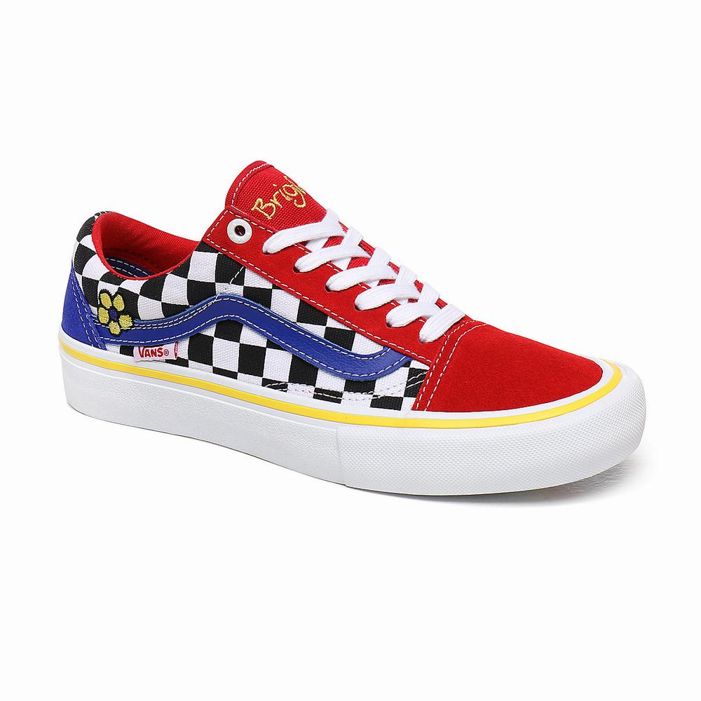 Women's Vans Brighton Zeuner Old Skool Pro Sneakers Multicolor | USA03921