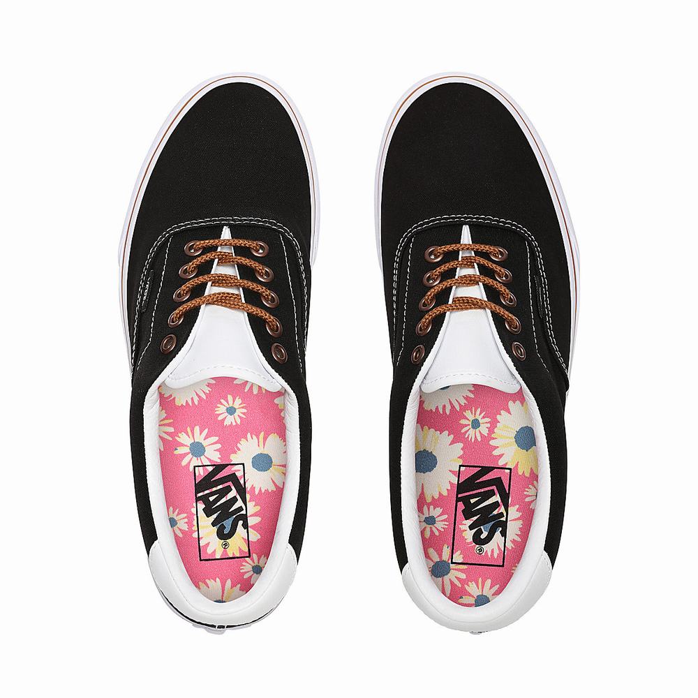 Women's Vans C&L Era 59 Sneakers Black | USA50469