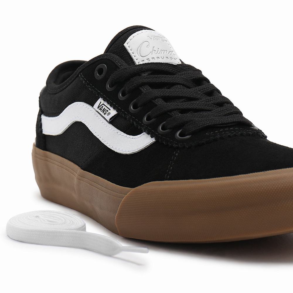 Women's Vans Chima 2 Sneakers Black | USA74120