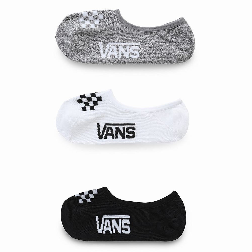 Women\'s Vans Classic Assorted Canoodle (3 pairs) Socks Multicolor | USA81364