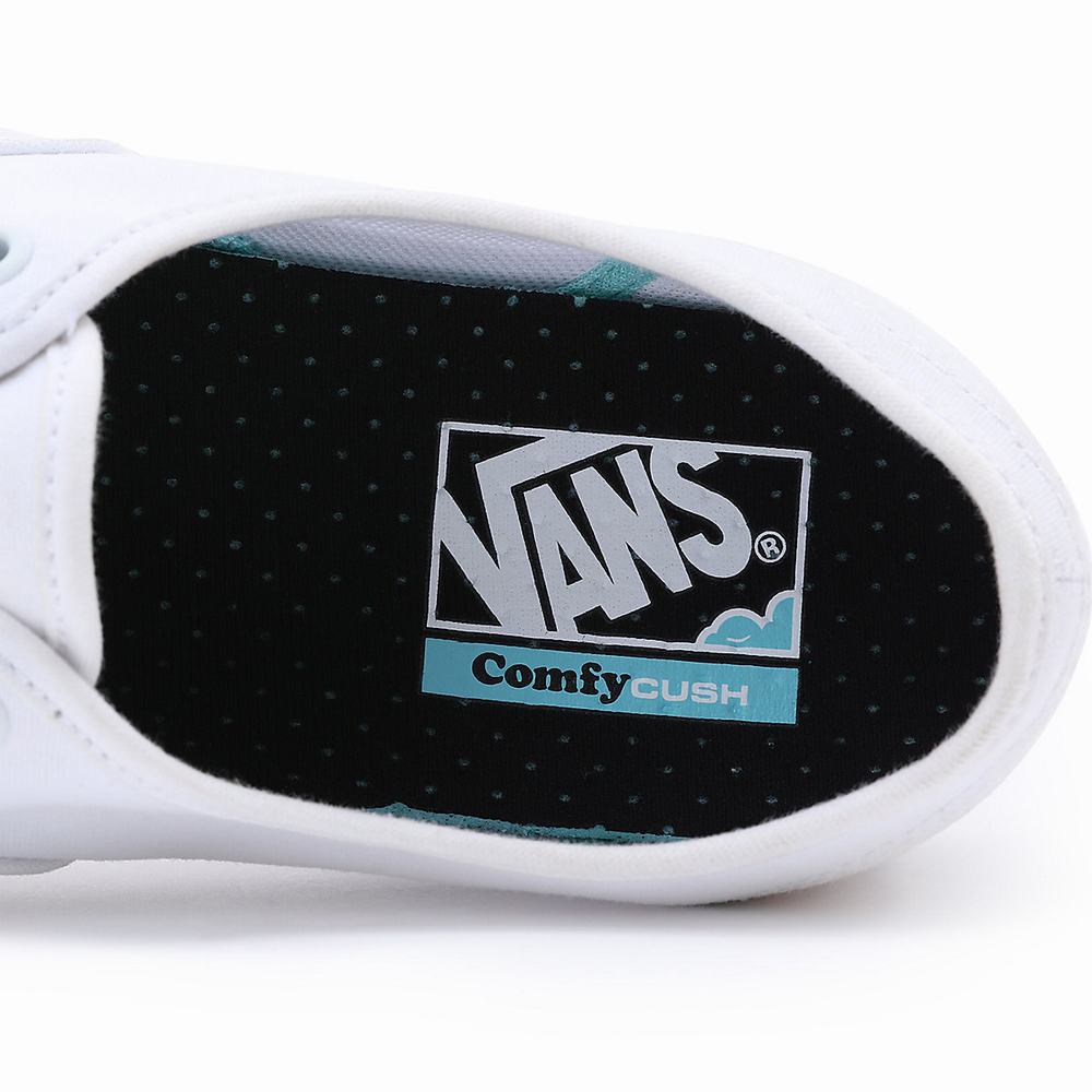 Women's Vans Classic ComfyCush Authentic Sneakers White | USA64308