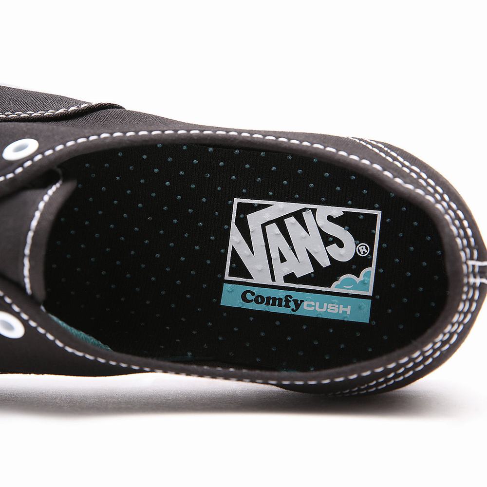 Women's Vans Classic ComfyCush Authentic Sneakers Black | USA95480