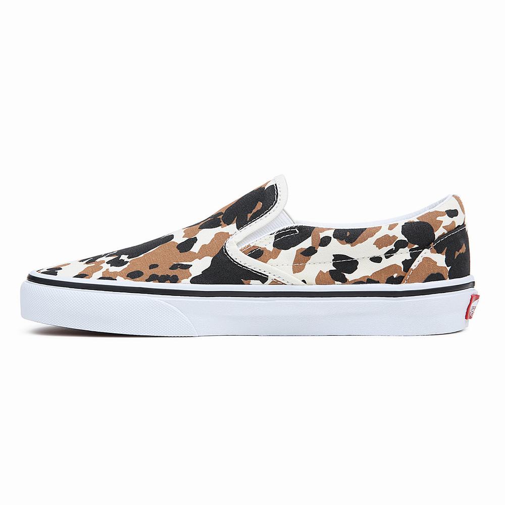 Women's Vans Classic Slip On Shoes Black | USA29608