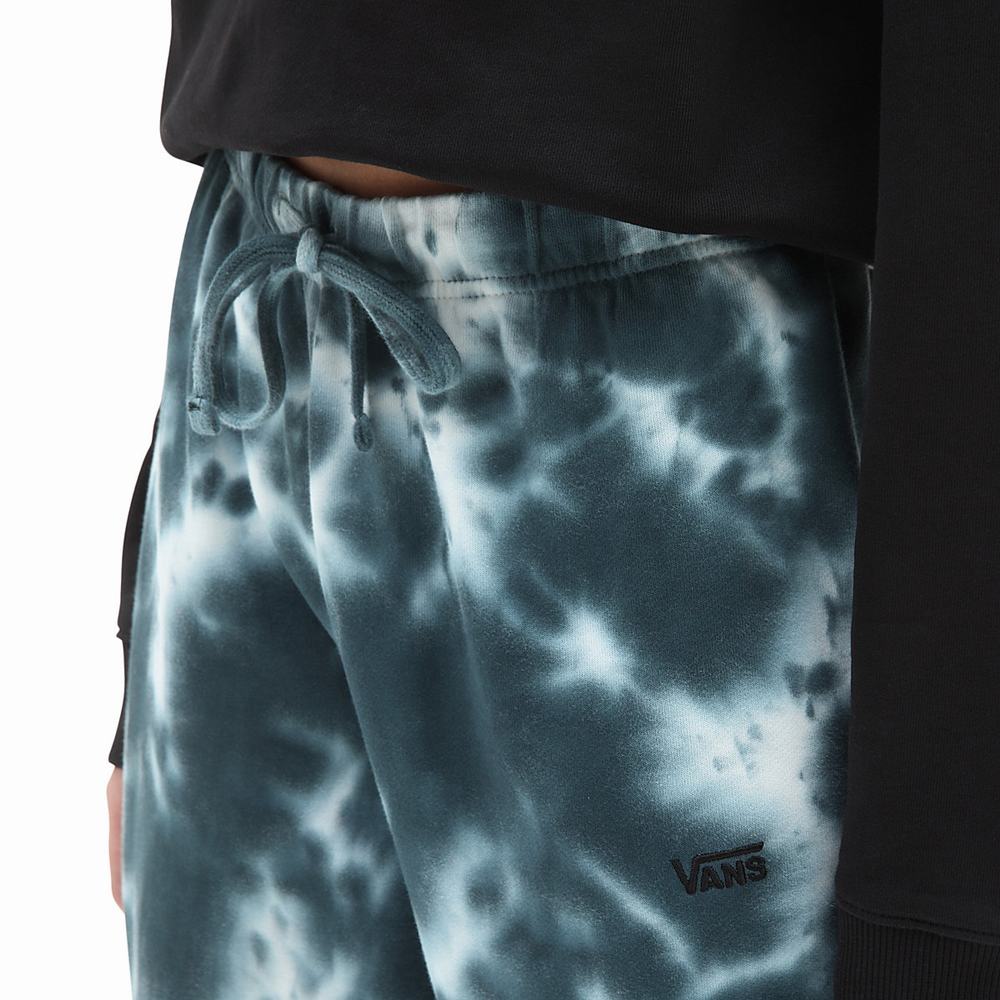 Women's Vans Cloud Sweatpants Blue | USA56231